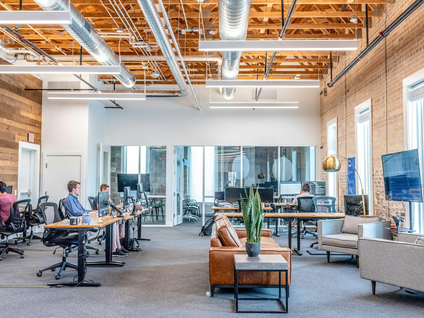 A bright modern office ready for a move
